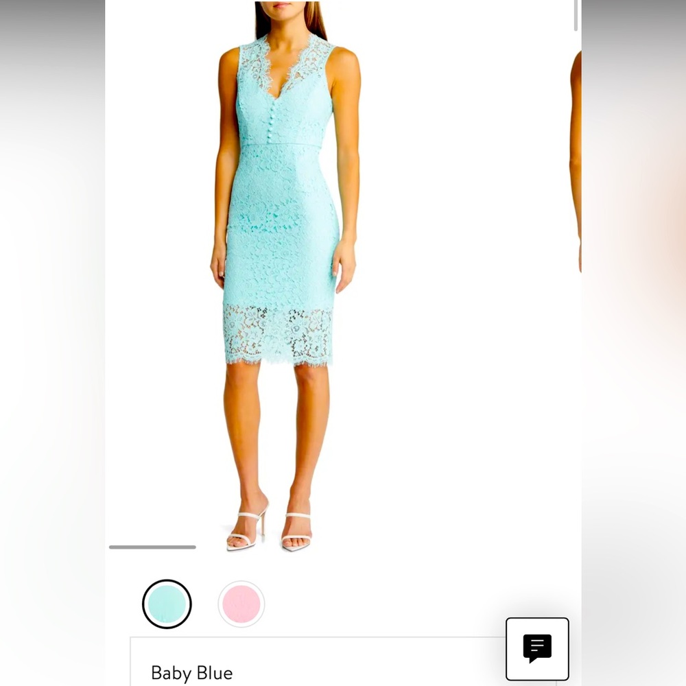 Bardot lace cocktail dress size 8